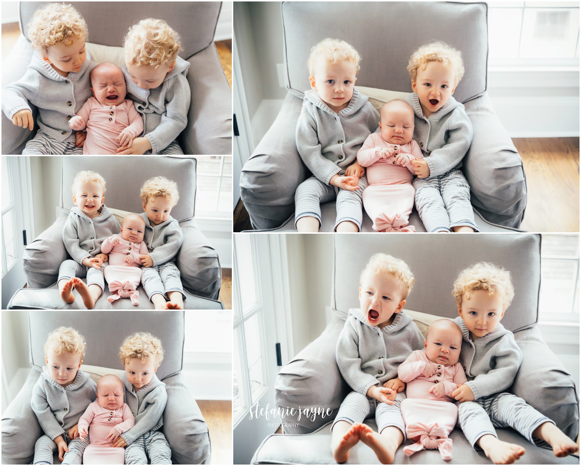 Alpharetta newborn twin photography